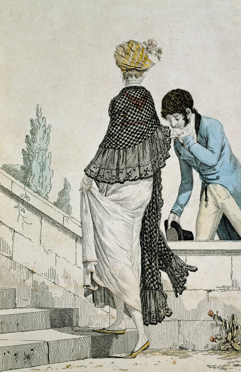 Cesur sahne, Louis-Philibert Debucourt (1755-1832), gravür. Fransa by Philibert Louis Debucourt
