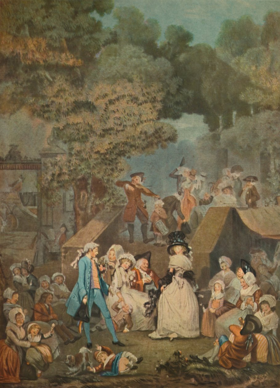 La Noce Au Chateau, Şatoda Düğün, 1789, 1913 by Philibert Louis Debucourt