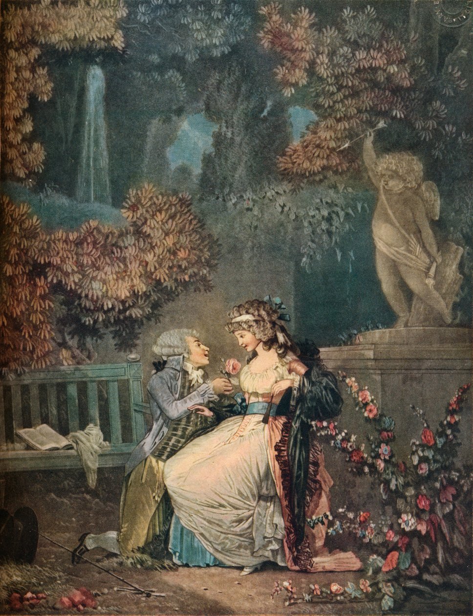 Gül, 1788, 1916 by Philibert-Louis Debucourt
