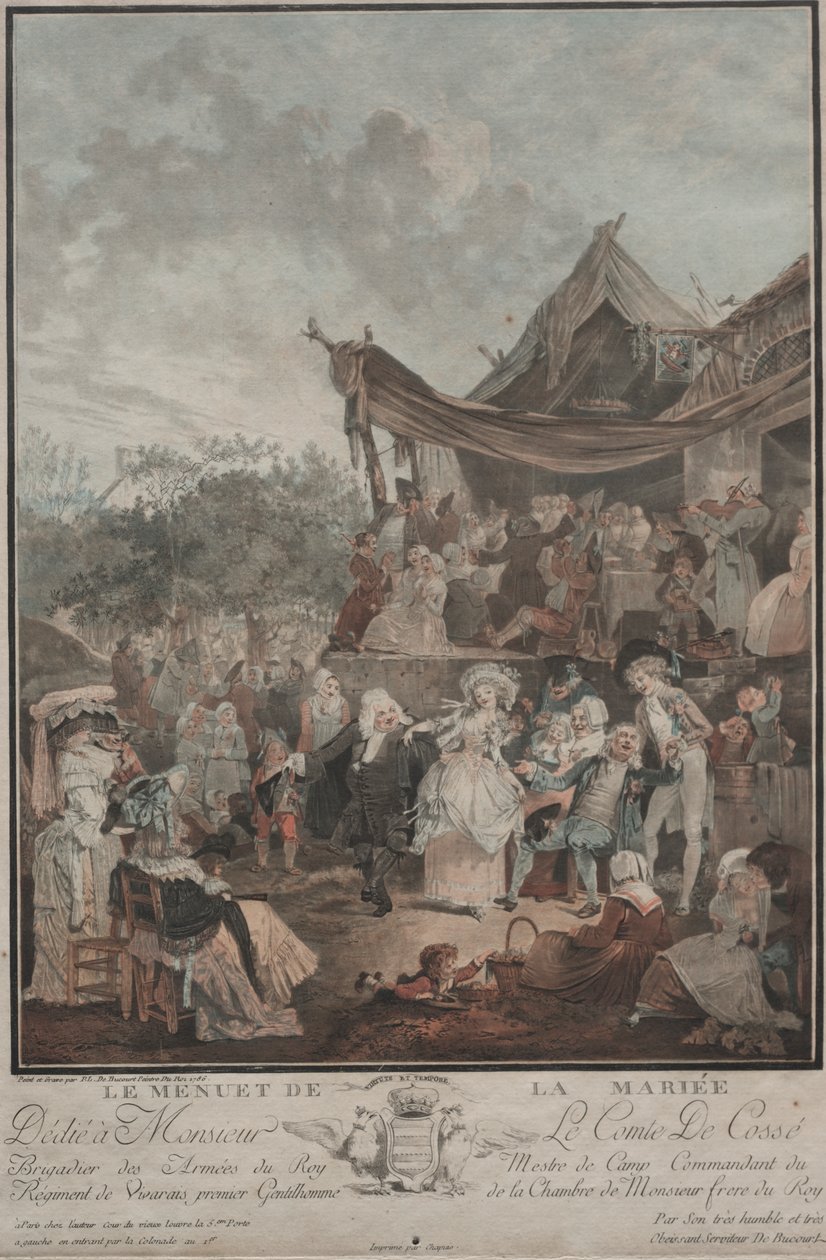 Gelinin Minueti by Philibert Louis Debucourt