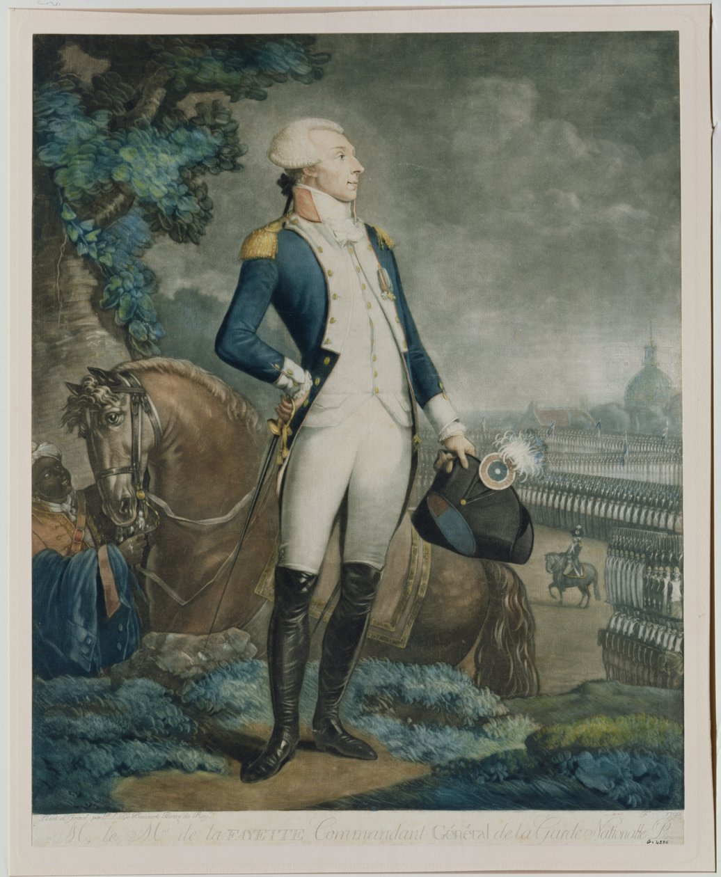 Ulusal Muhafız Komutanı Marquis de La Fayette