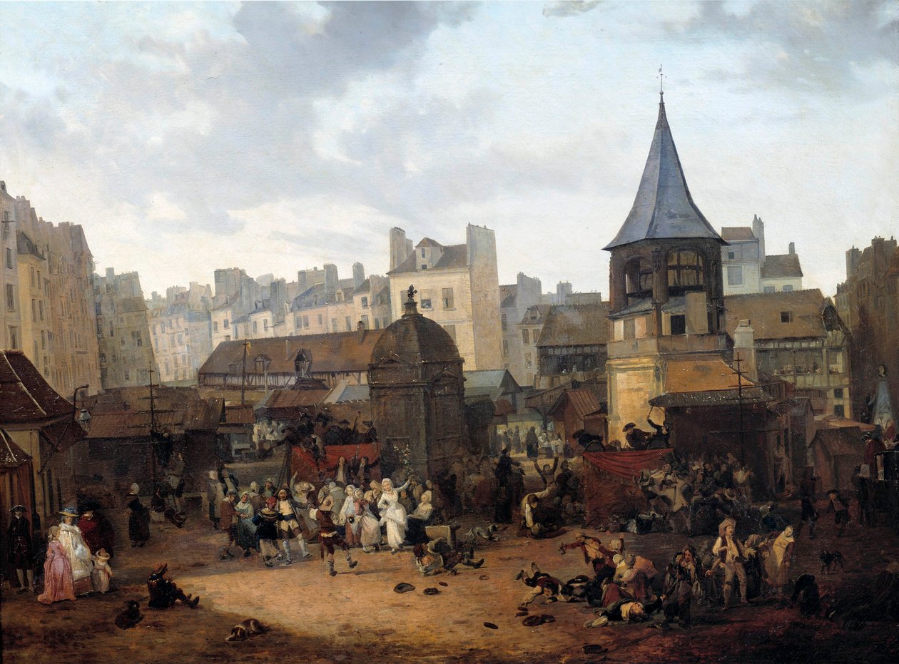 Paris aux Halles şehri tarafından 21/01/1782