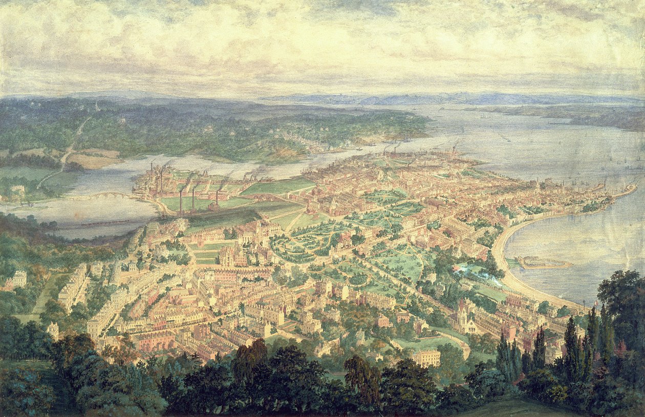 1856 Yılında Southampton by Philip Brannon
