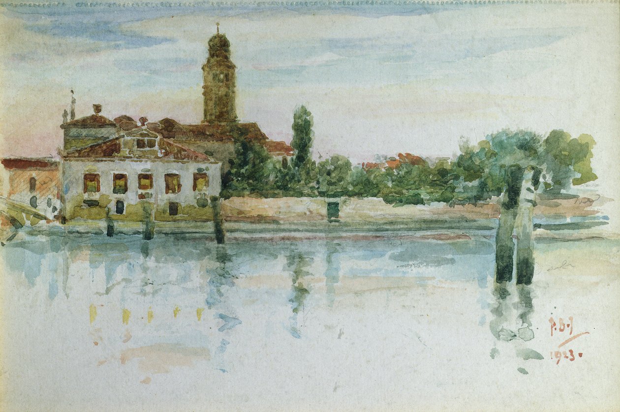 Venedik, 1923 by Philip Burne Jones