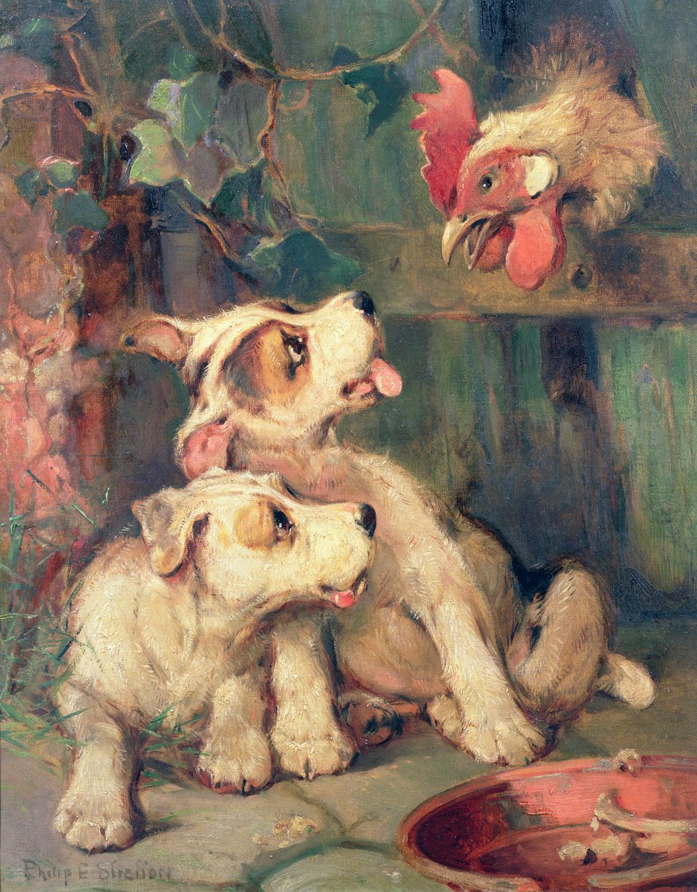 Üç kalabalıktır by Philip Eustace Stretton