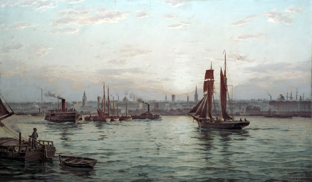 Liverpool Limanı (?) by Philip Greenwood
