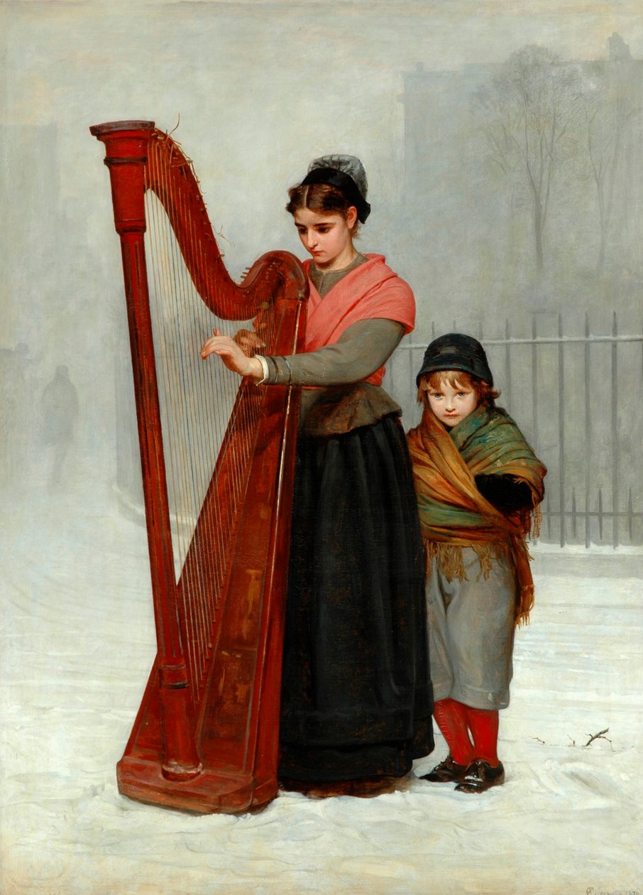 Yetimler, 1870 by Philip Hermogenes Calderon