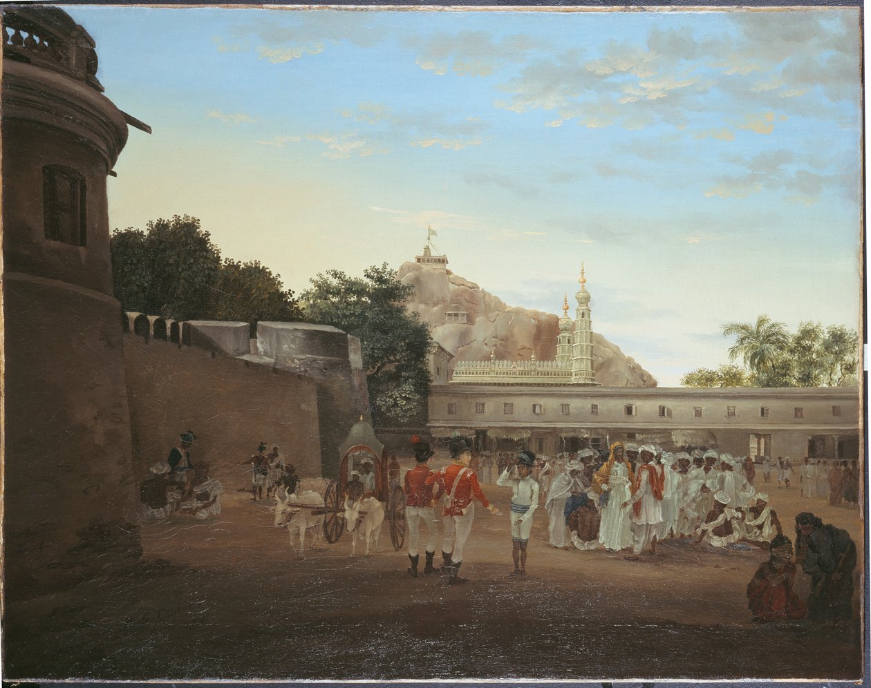 Trichinopoly Pazar Yeri, 1800 by Philip Le Couteur
