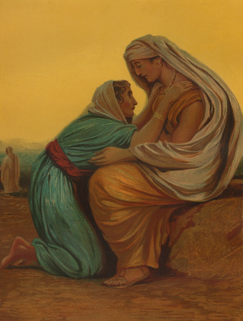 Ruth ve Naomi by Philip Richard Morris