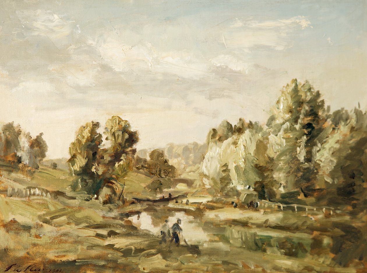 Stroud Kanalı, Gloucestershire, 1902 by Philip Wilson Steer