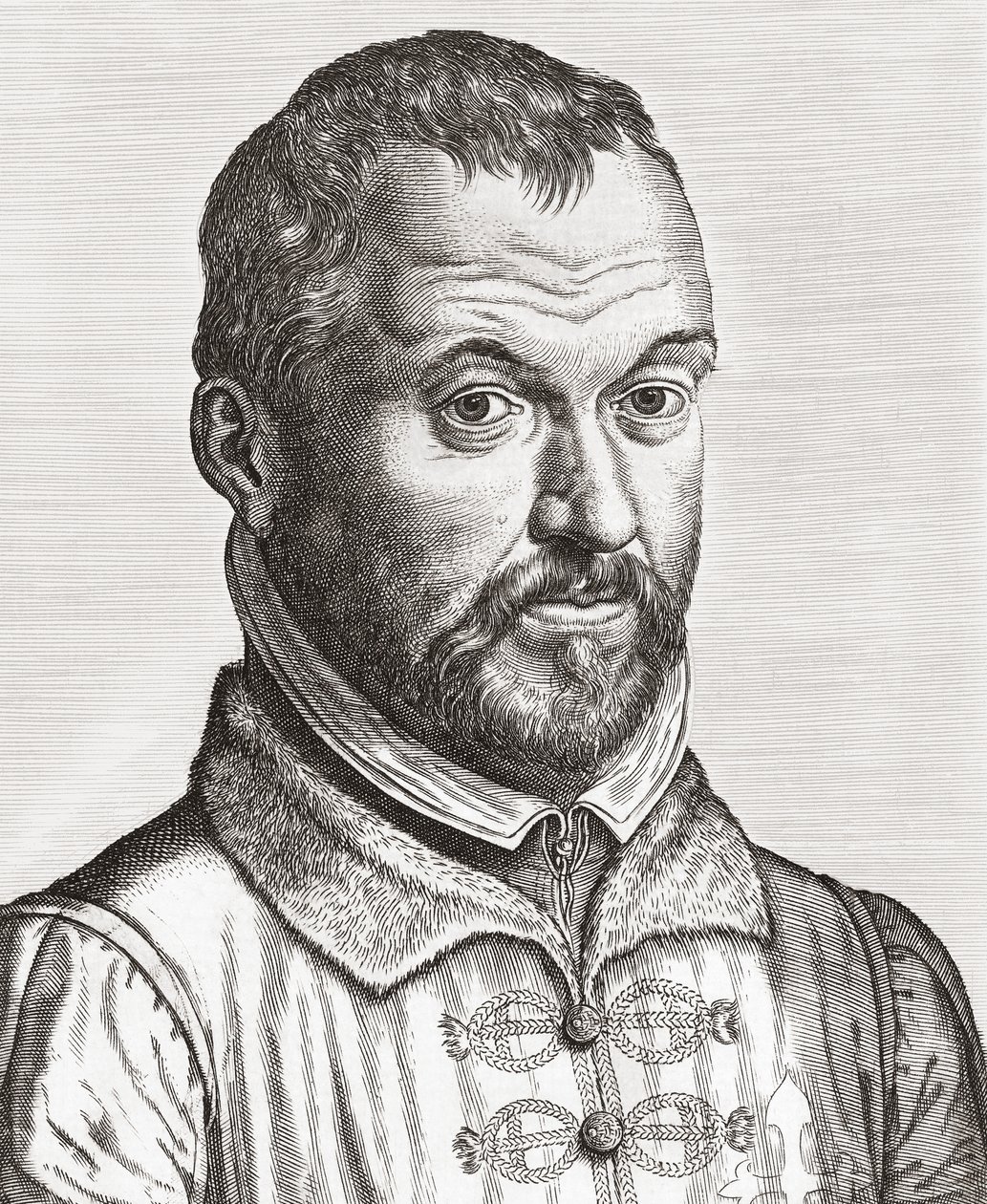 Benito Arias Montano. Vesika. (Yazdır) by Philip (after) Galle