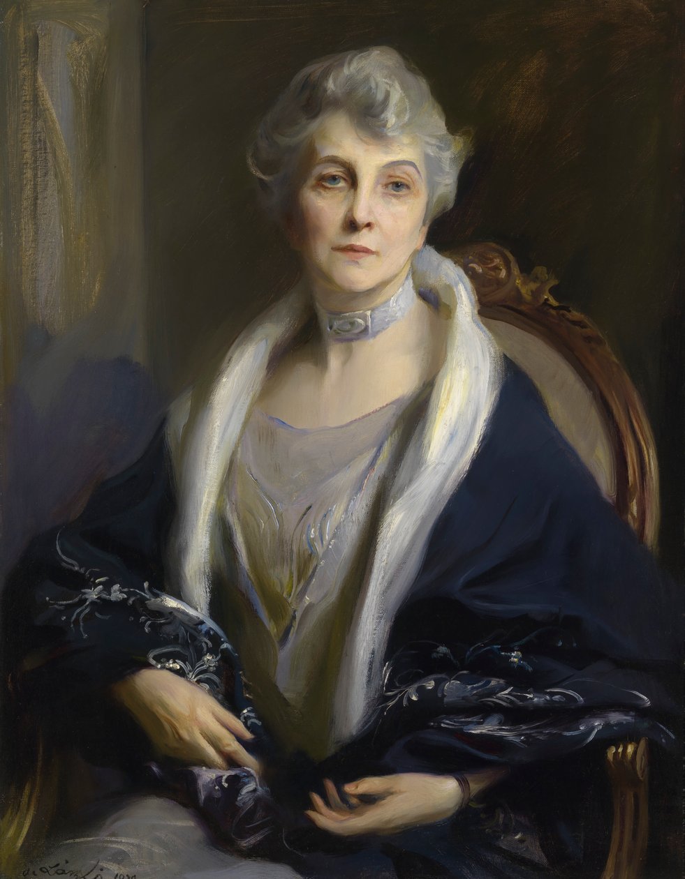 Clara Cook Kellogg, 1929. by Philip A de Laszlo