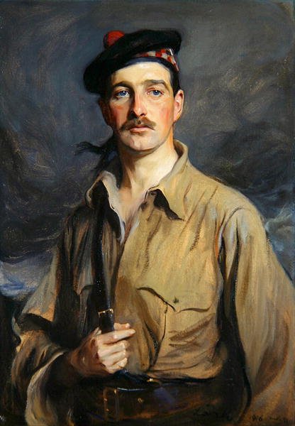 John, 2 Lord Forteviot, M.C. by Philip Alexius de Laszlo