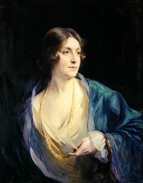 Marjory (Küçük) Heaton Ellis, Leydi Forteviot by Philip Alexius de Laszlo