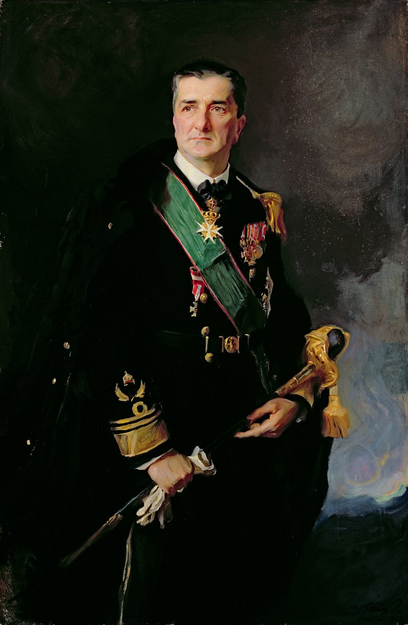 Miklos Horthy de Nagbanya (tuval üzerine yağlı boya) by Philip Alexius de Laszlo