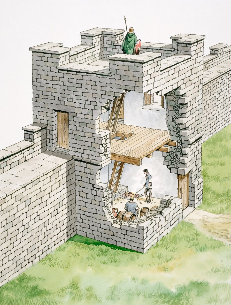 Hadrian Duvarı: Banks East Taret, c2.yy, 1990-2010 by Philip Corke