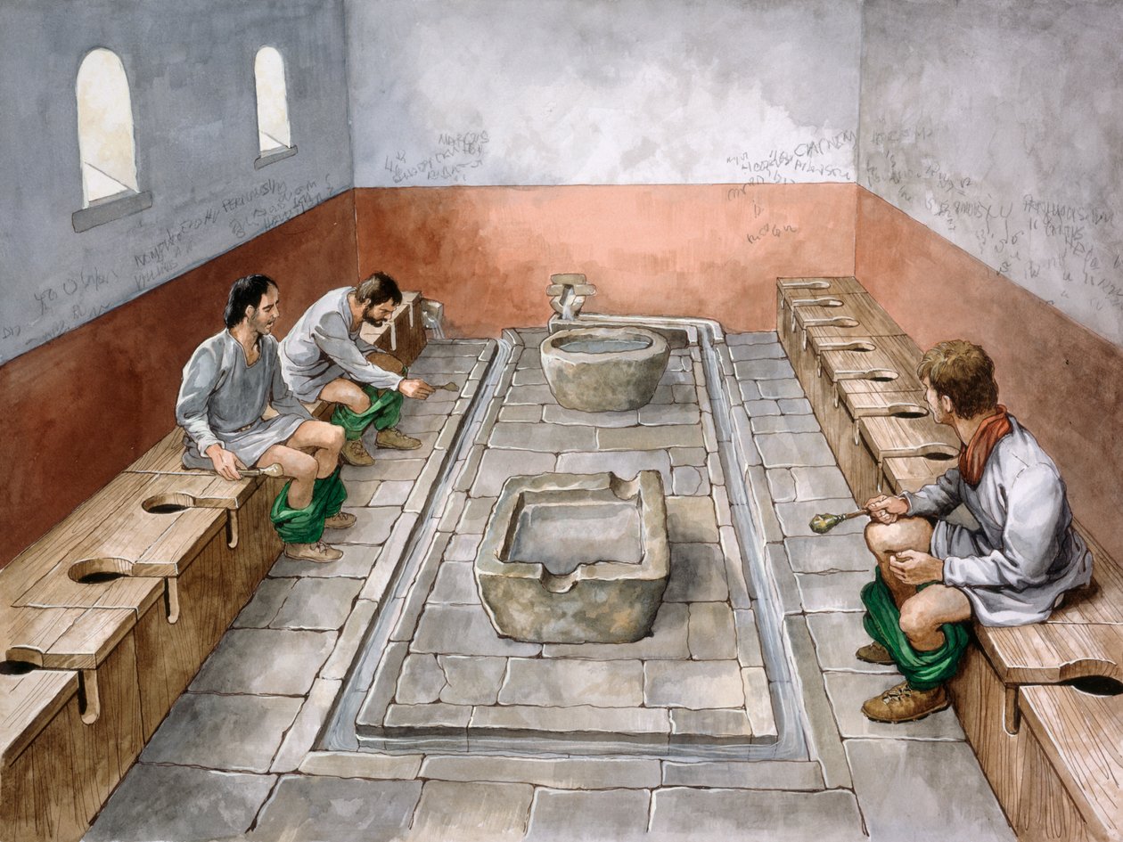 Roma tuvaleti, 2. yüzyıl, 1990-2010 by Philip Corke