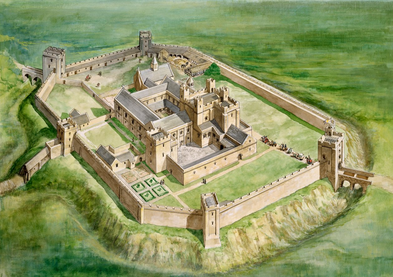 Sherborne Eski Kalesi, Dorset by Philip Corke