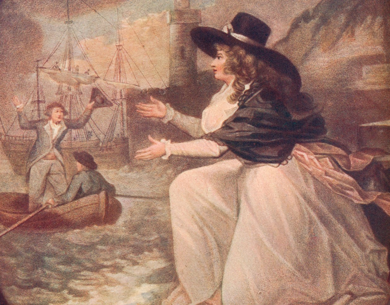 Karşılıklı Sevinç Veya Limandaki Gemi, c1788, 1906 by Philip Dawe