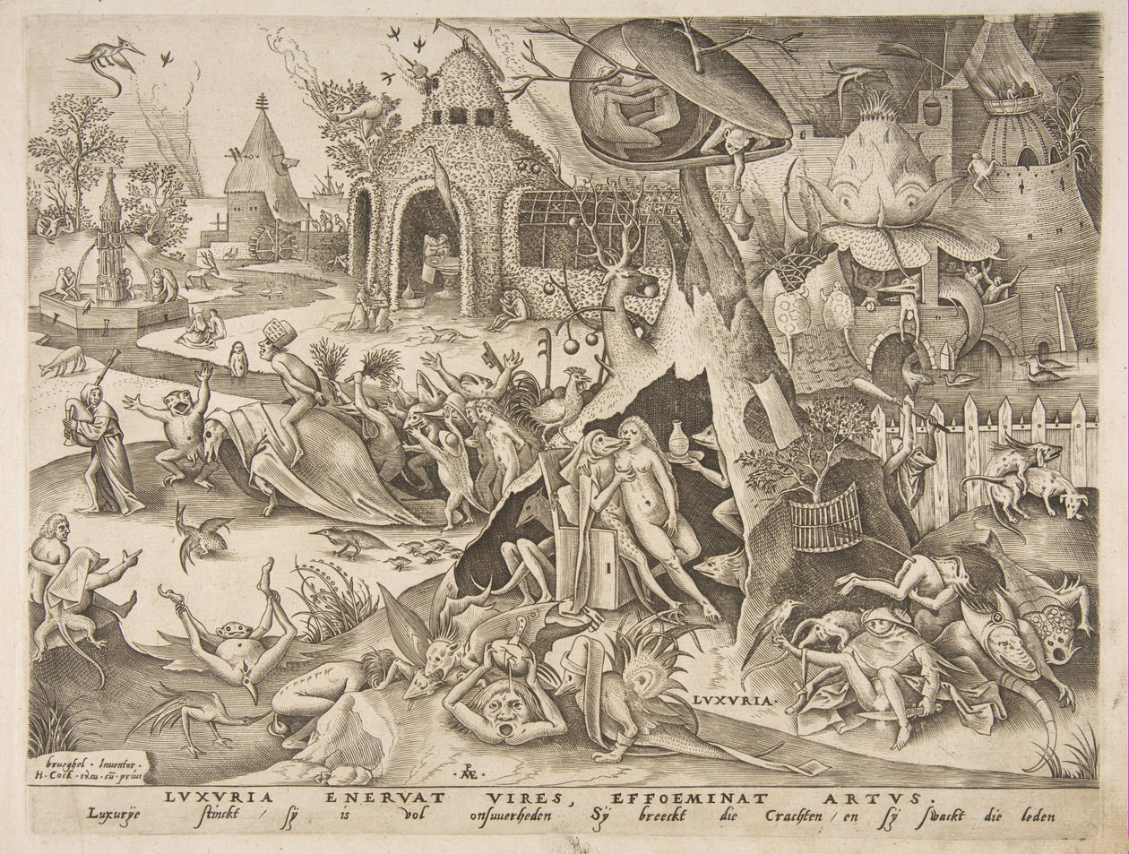 Yedi Ölümcül Günah, 1558