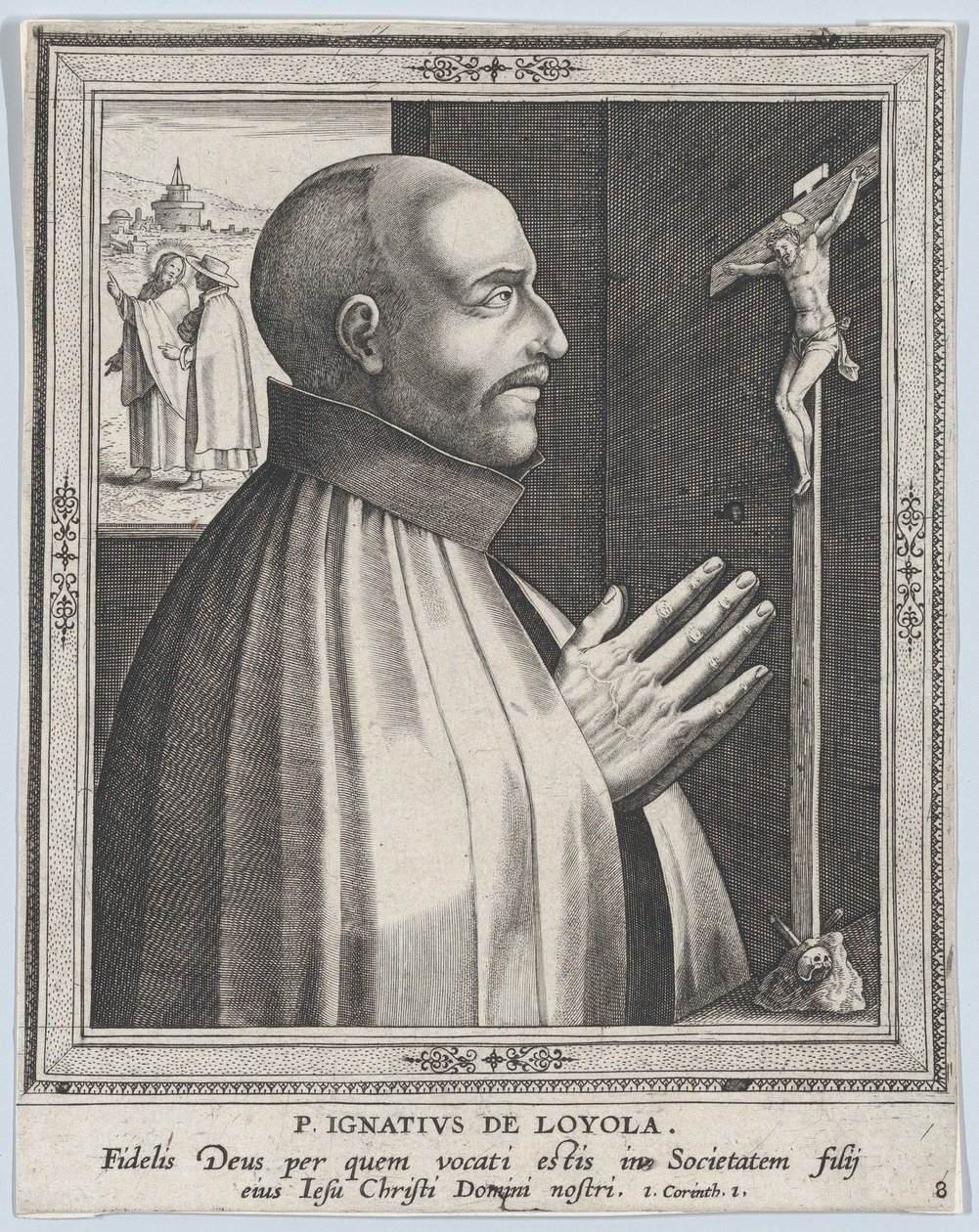 Loyolalı Aziz Ignatius, Dini Düzenlerin Erkek Kurucuları serisinden, 1610