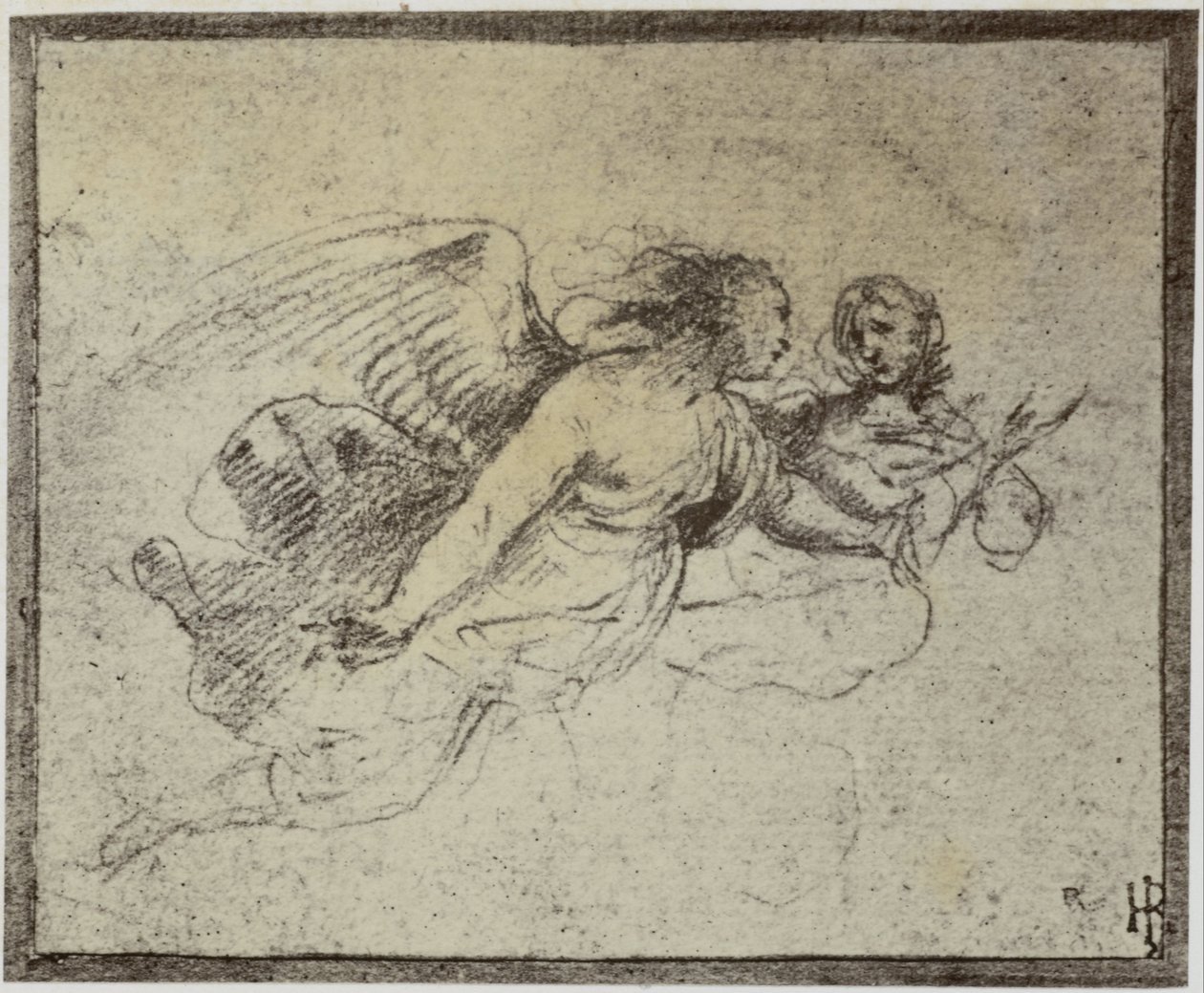 A. Caracci, Bir Magdalen by Philip Henry Delamotte