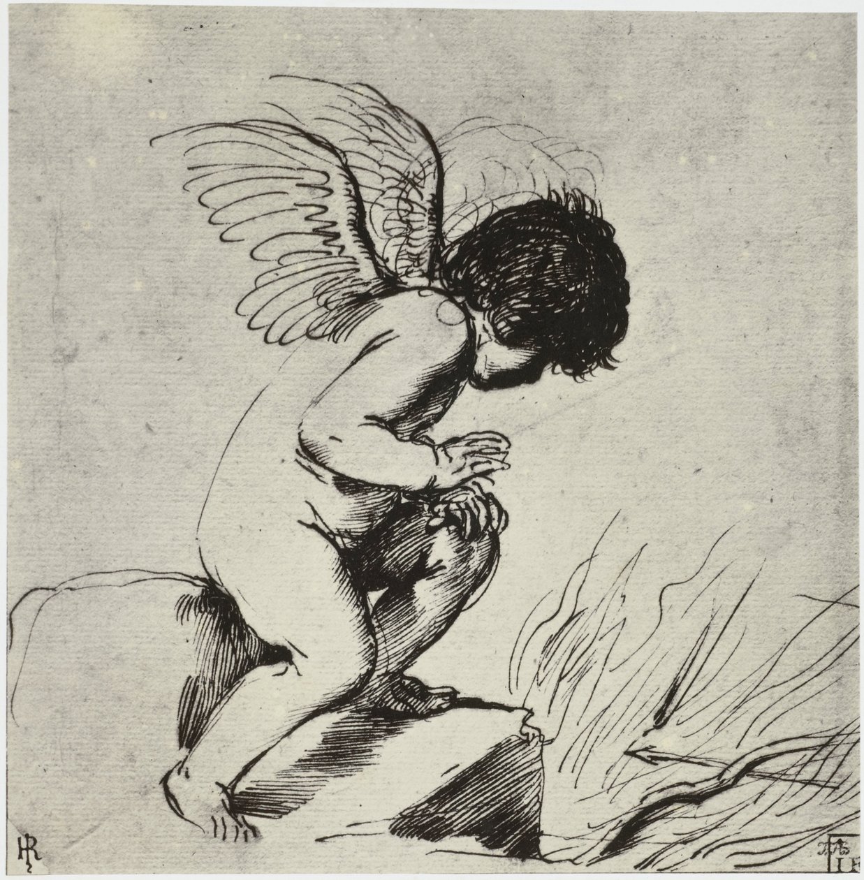Anonim, Bir Aşk Tanrısı by Philip Henry Delamotte