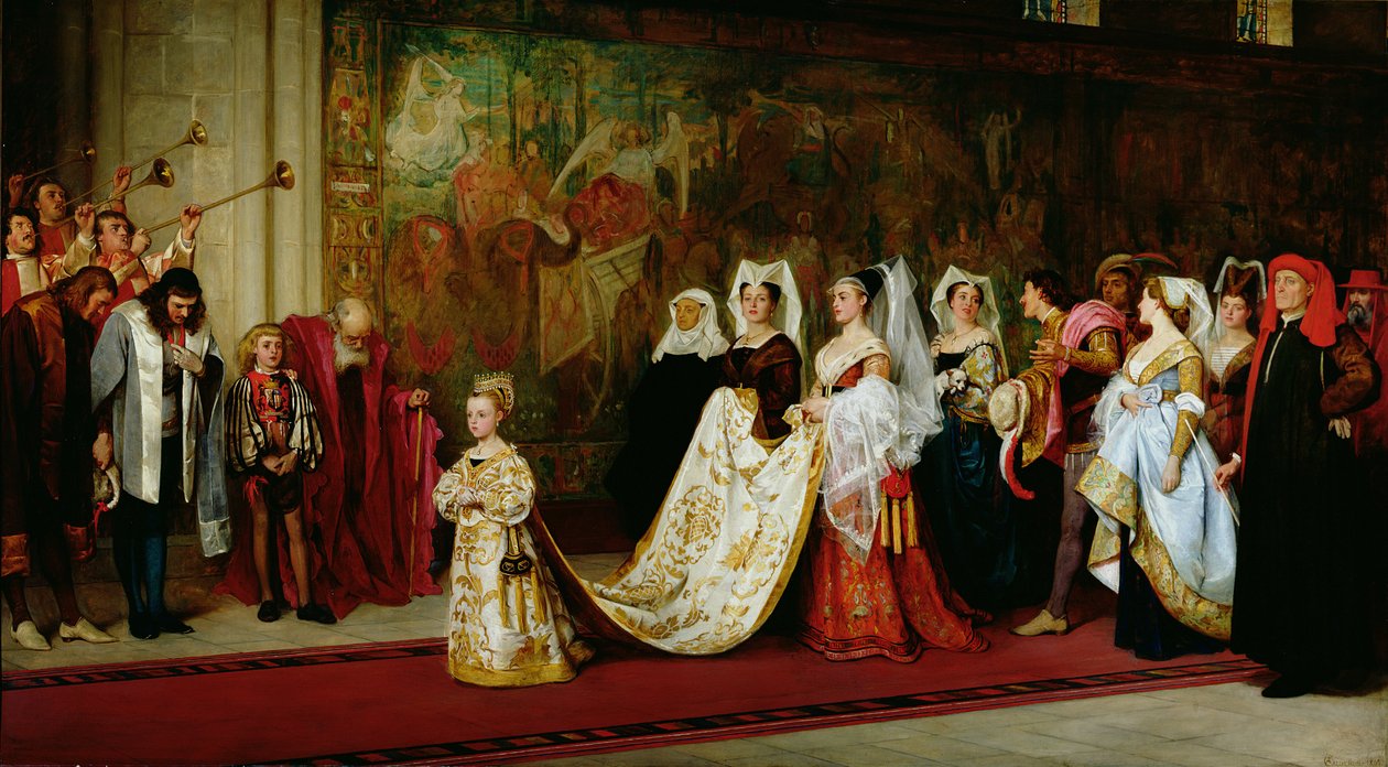 En Yüksek, Asil ve Güçlü Lütfu by Philip Hermogenes Calderon