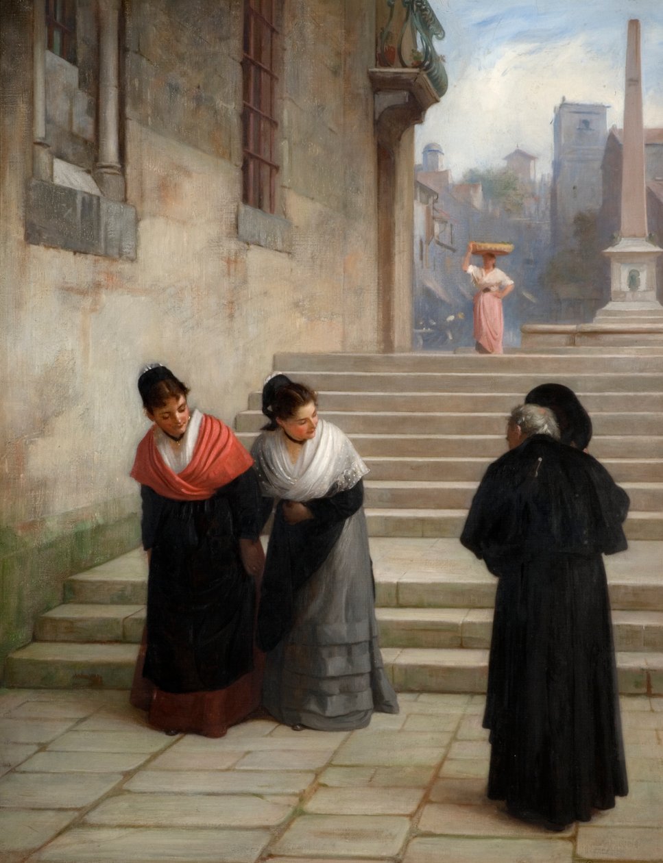 Saygı, 1876 by Philip Hermogenes Calderon