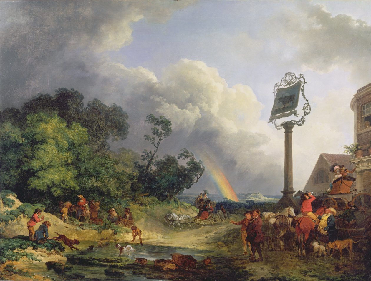 Gökkuşağı by Philip James de Loutherbourg