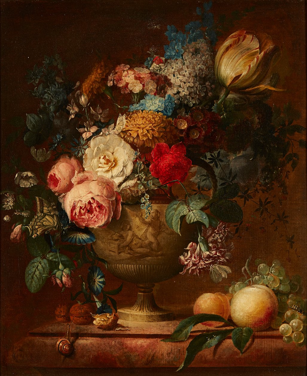 Ford ile Ağaçlık Bir Nehir Manzarası (panelde yağ) by Philip Reinagle