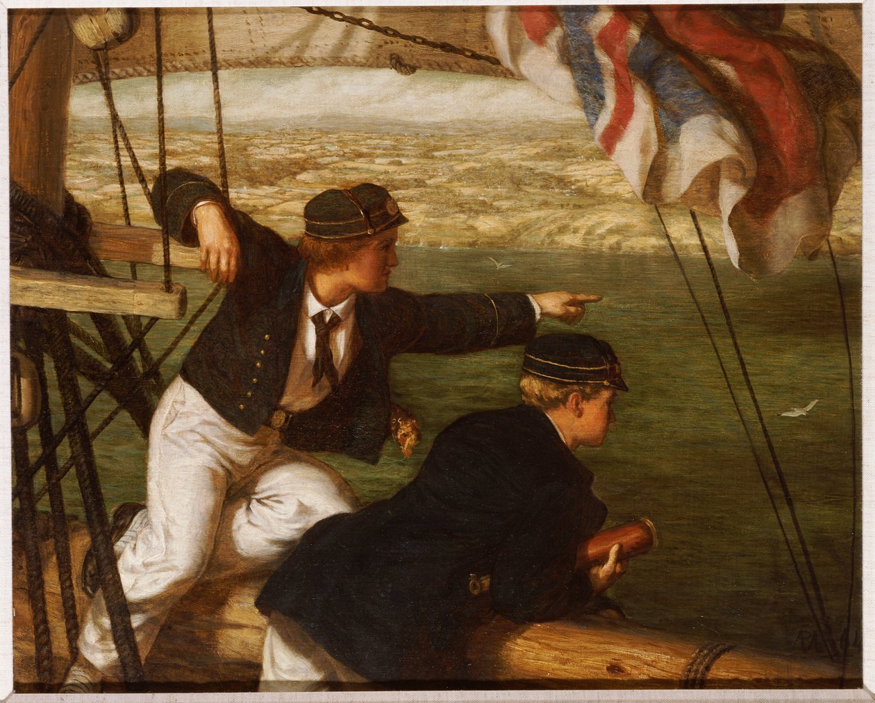 Kara Ahoy!, 1864 by Philip Richard Morris