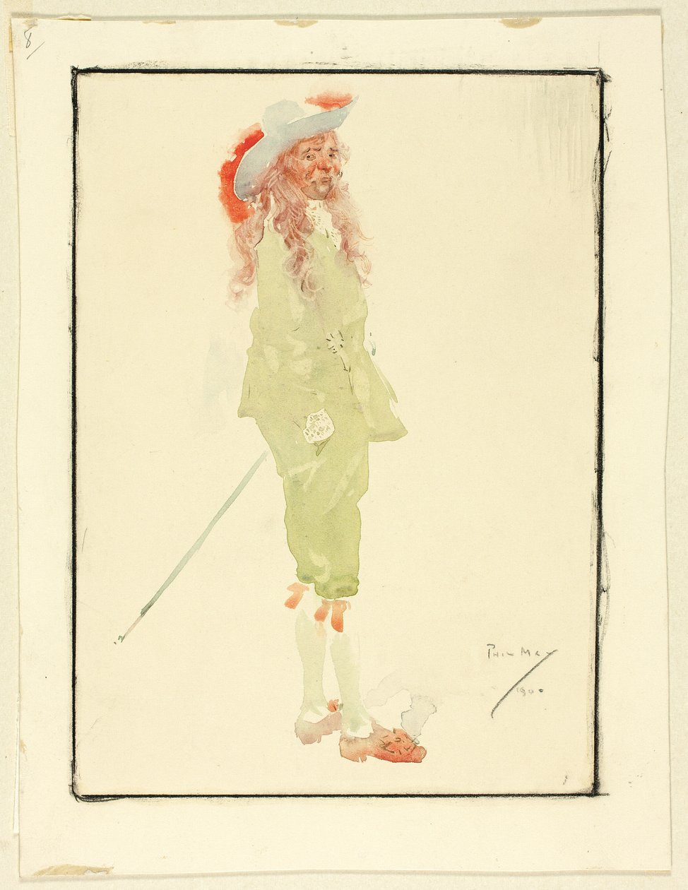 bir şövalye by Philip William May