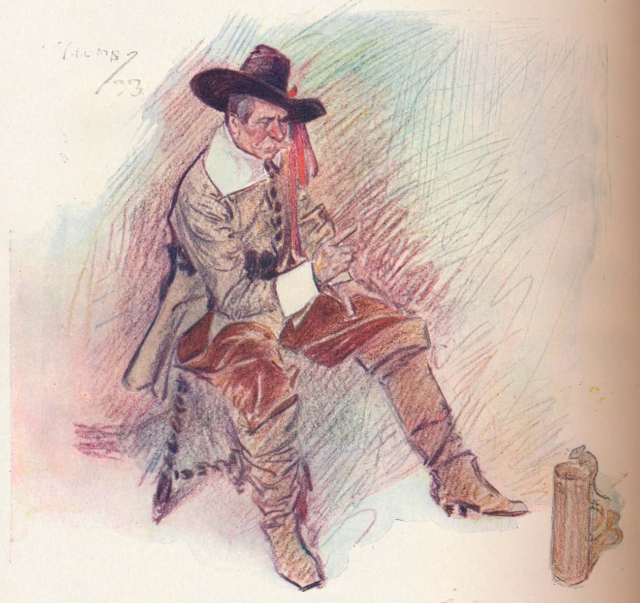 Davetsiz Misafir, c1899, 1903 by Philip William May