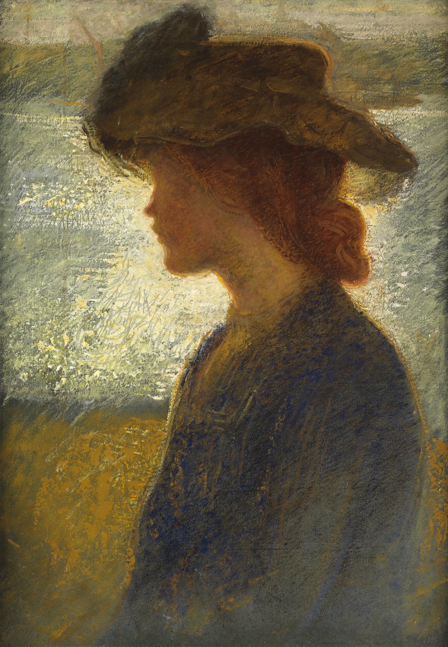 Işığa Karşı, Nehir kıyısında (gemide petrol) by Philip Wilson Steer