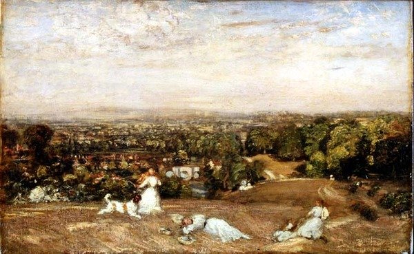 Oynayan Çocuklar, Ludlow Yürüyüşleri by Philip Wilson Steer