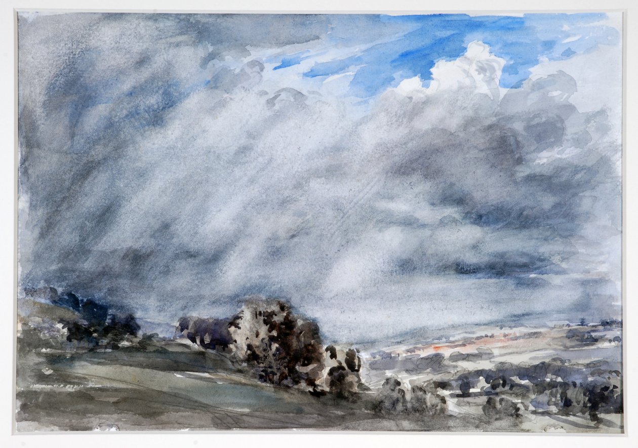 Fırtınalı Gün, Gloucestershire, c.1902 by Philip Wilson Steer