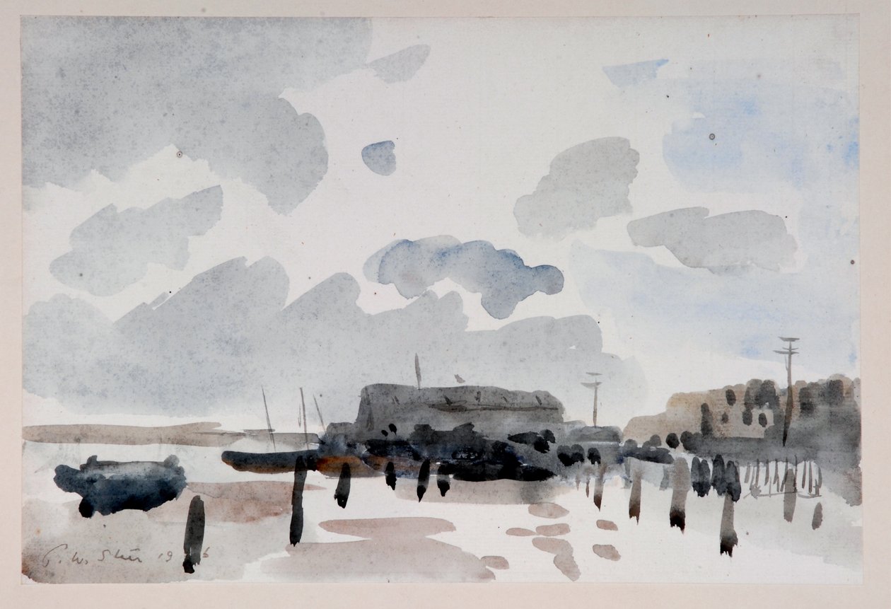 Rıhtım, Shoreham by Philip Wilson Steer