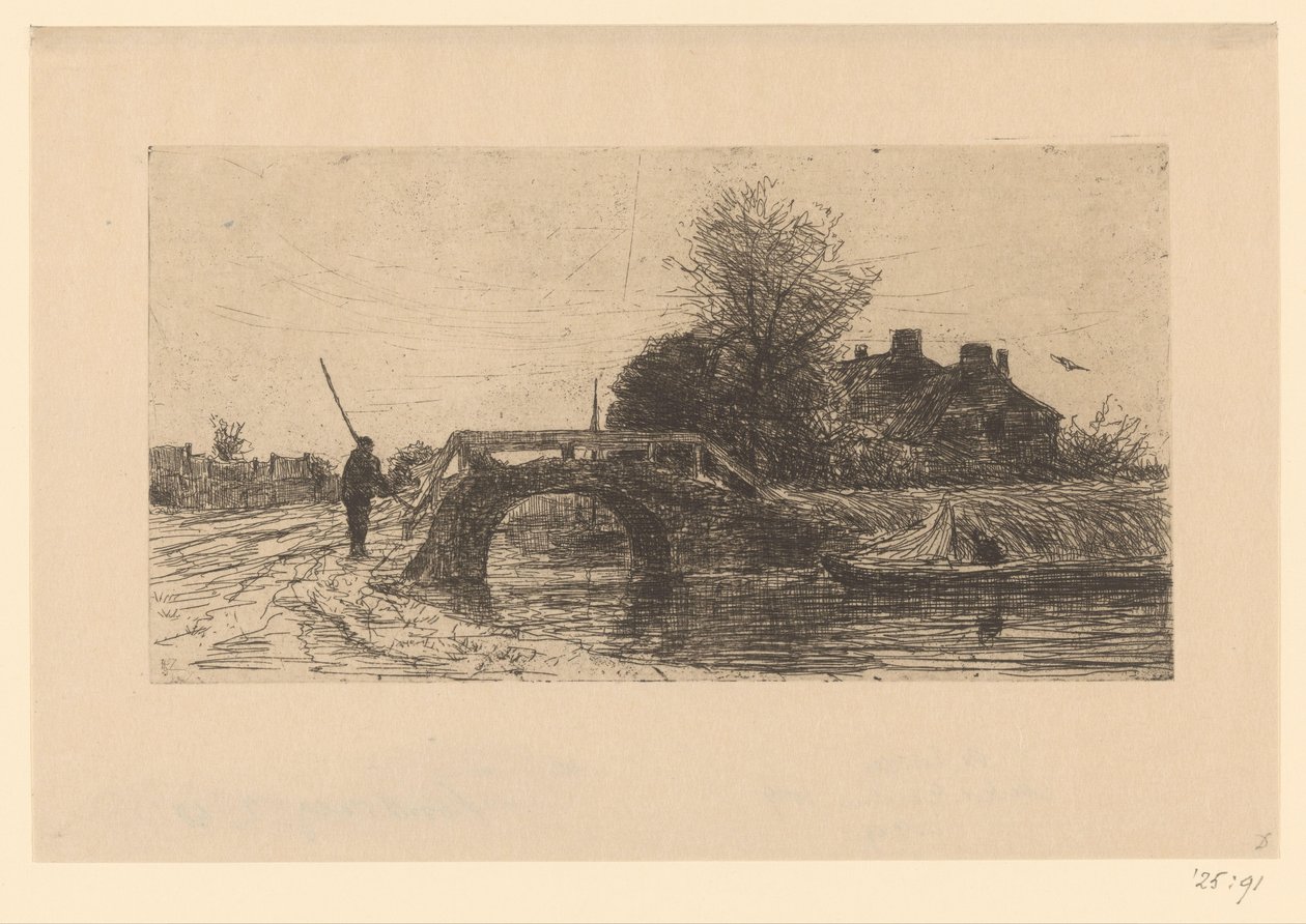 Lahey'deki Loosduinseweg by Philip Zilcken