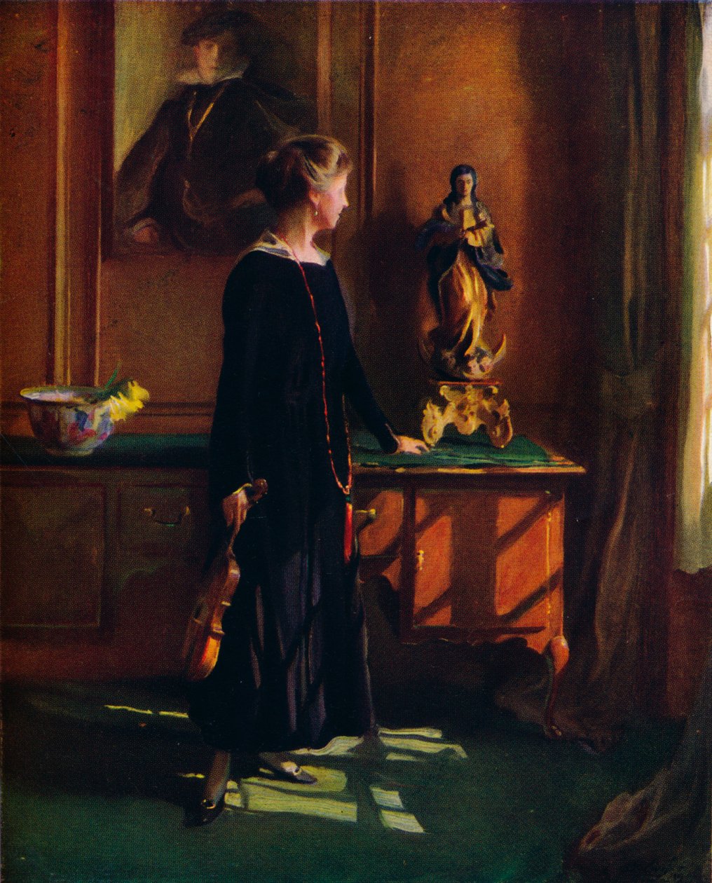 Lucy de Laszlo, sanatçıların eşi, 1919 by Philip de László