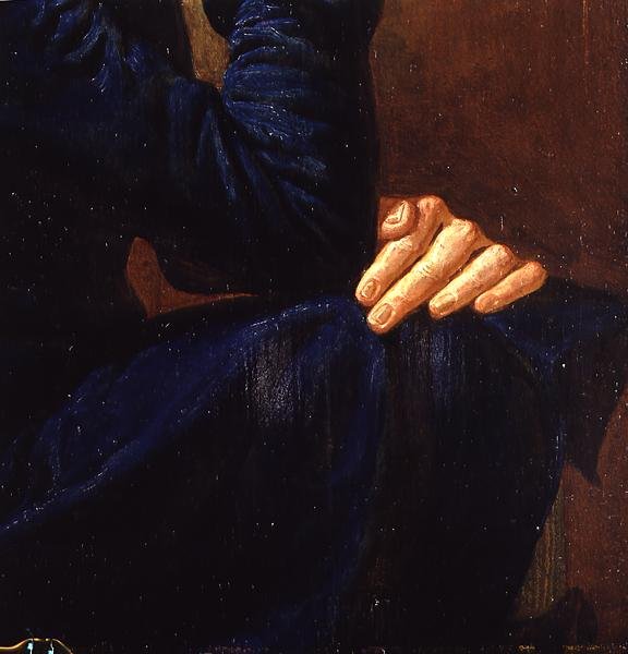 "ಸ್ವಯಂ ಭಾವಚಿತ್ರ"ದ ವಿವರ, 1805ಟರ್ಕ್ by Philipp Otto Runge