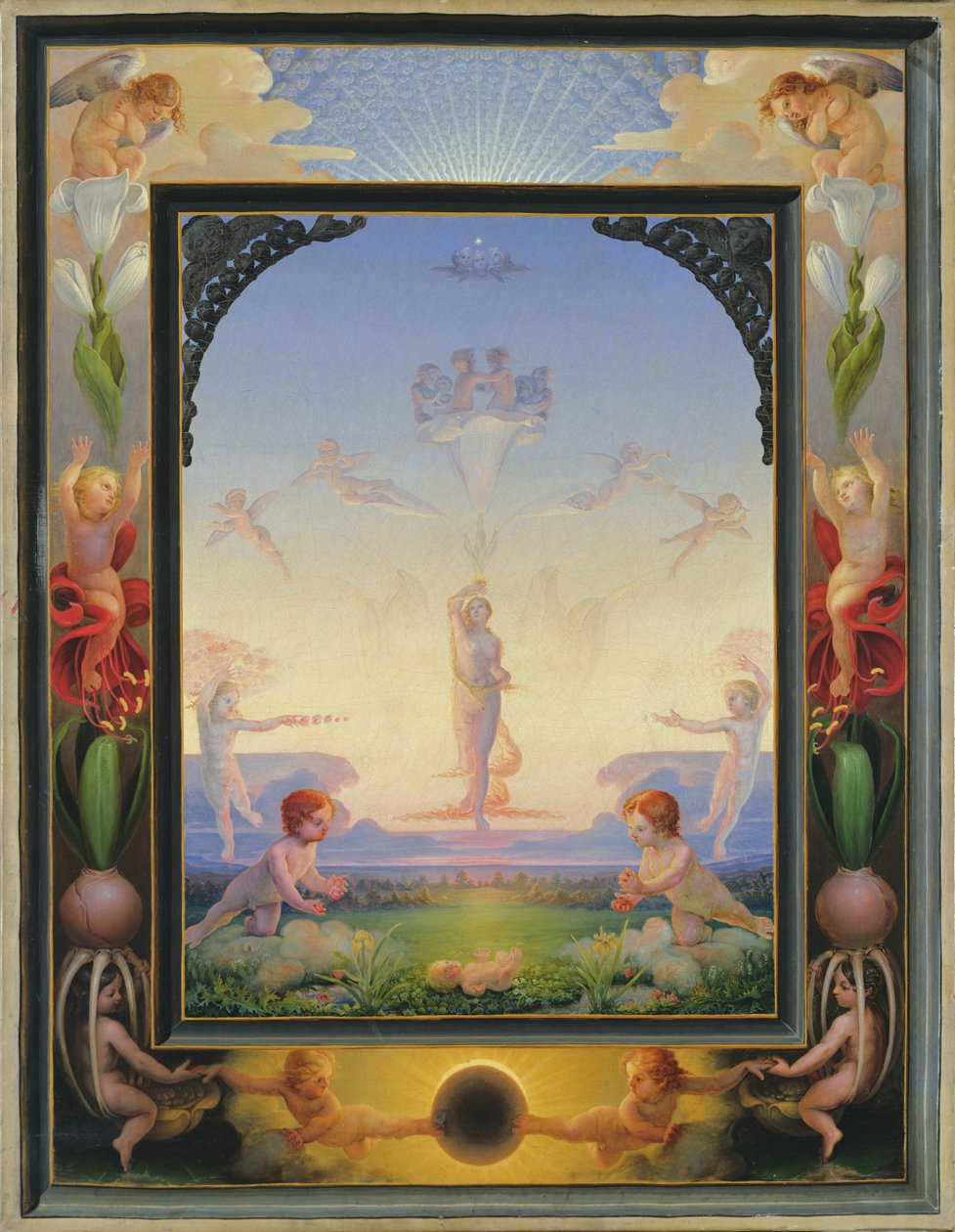 sabah, 1808 by Philipp Otto Runge