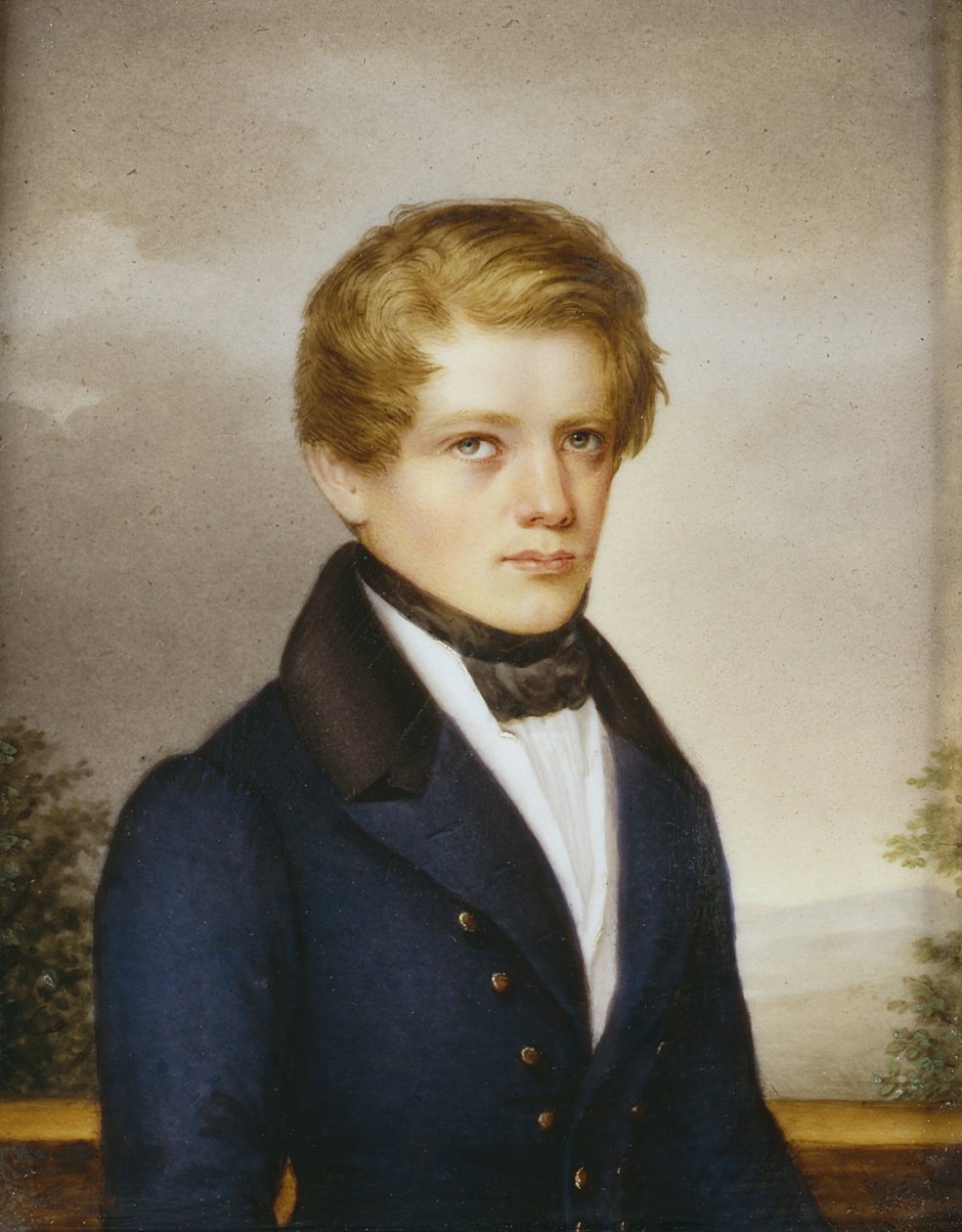 Otto von Bismarck Öğrenci Olarak, 1833 by Philipp Petri