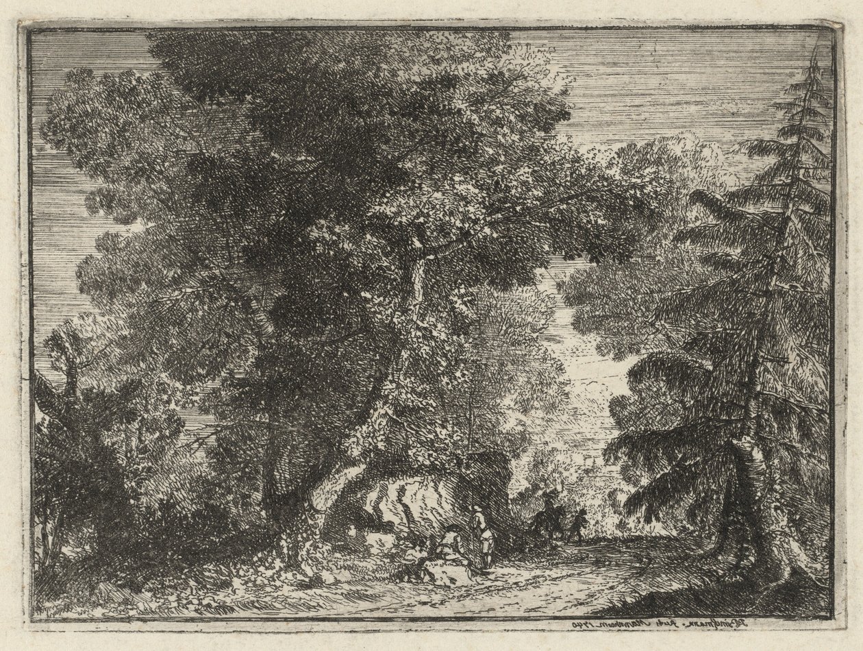 Ormanda Bir Yol by Philipp Hieronymus Brinckmann
