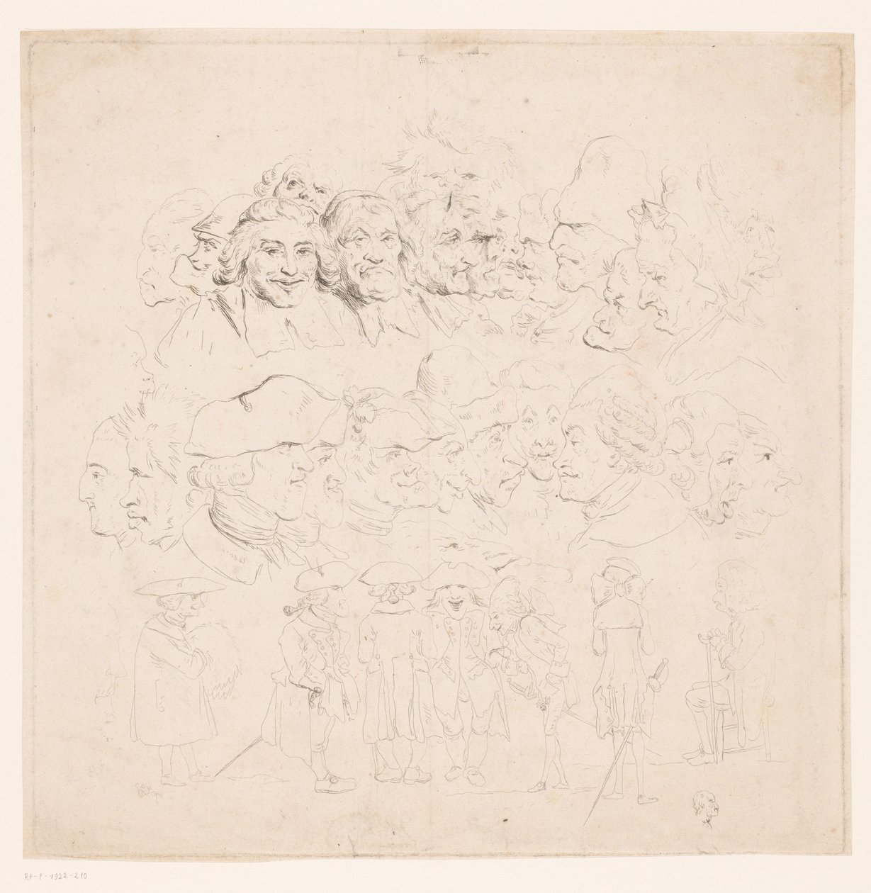 çizgi filmler by Philipp Jacques Loutherbourg (I) (attributed to)