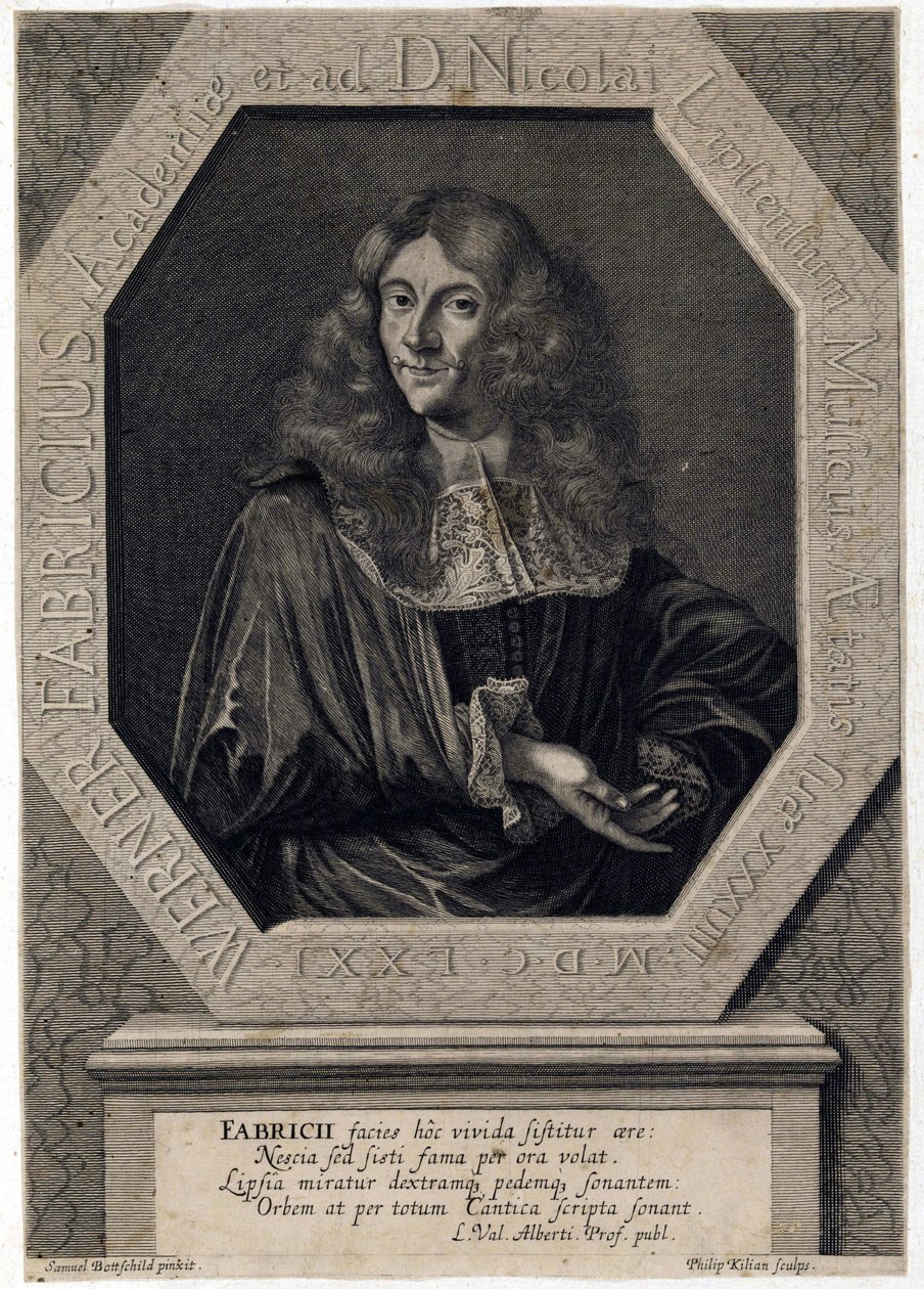 Tasvir edilen kişi: Werner Fabricius by Philipp Kilian