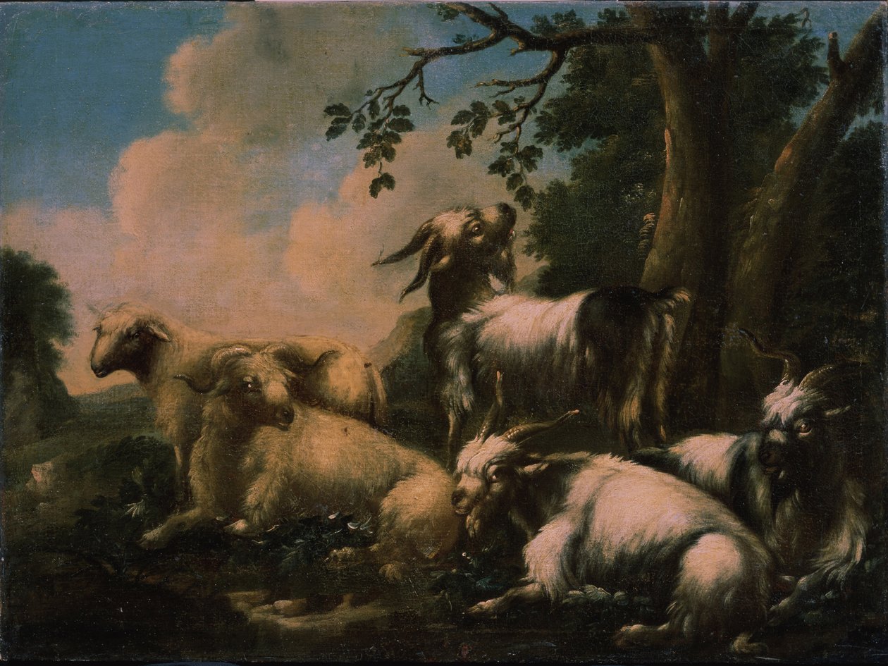 sürünün dinlenmesi by Philipp Peter Roos