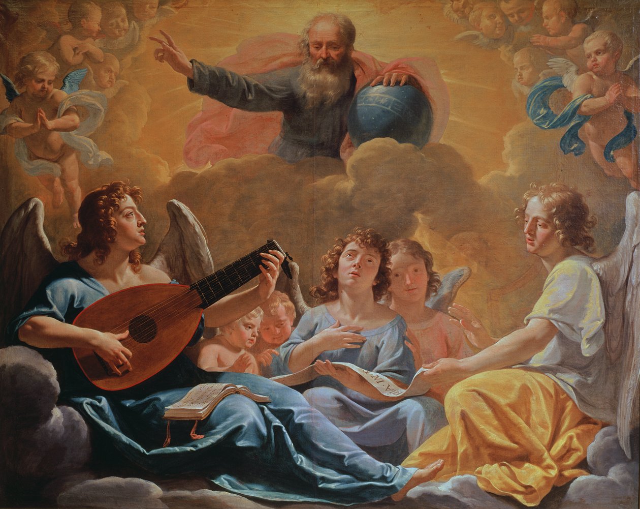 Melekler Konseri by Philippe de Champaigne