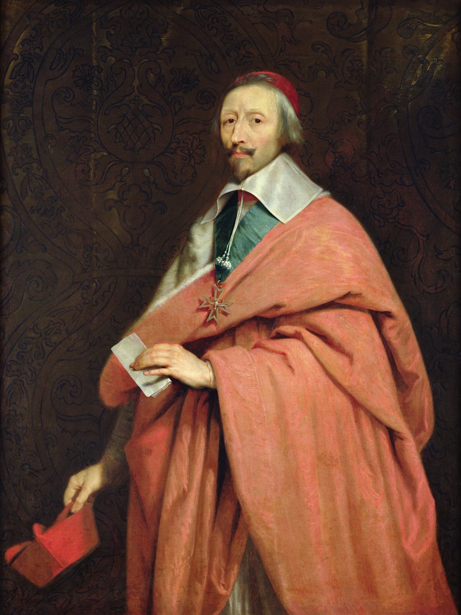Kardinal Richelieu (1585-1642) c.1639 by Philippe de Champaigne