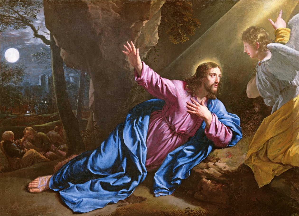 Zeytin Bahçesindeki İsa, 1646-50 by Philippe de Champaigne